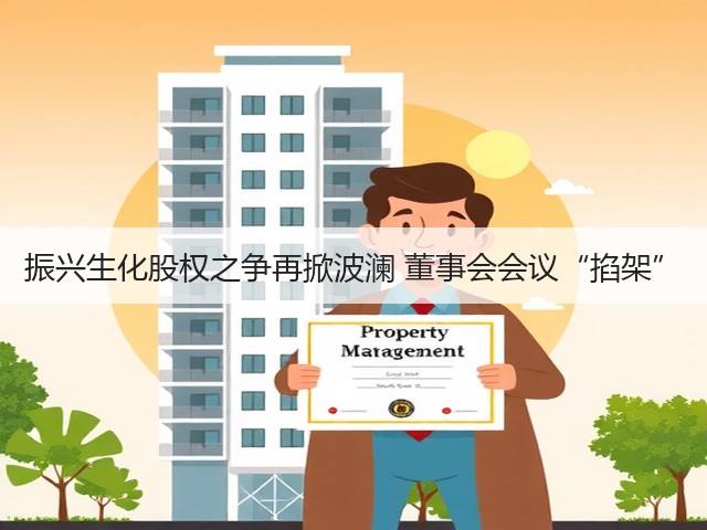 振兴生化股权之争再掀波澜 董事会会议“掐架”(图1) 振兴生化股权之争再掀波澜 董事会会议“掐架”(图1)