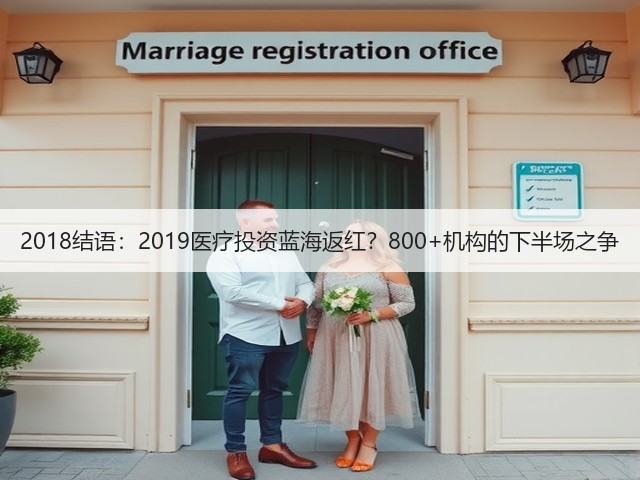 2018结语:2019医疗投资蓝海返红?800+机构的下半场之争(图2) 2018结语:2019医疗投资蓝海返红?800+机构的下半场之争(图2)