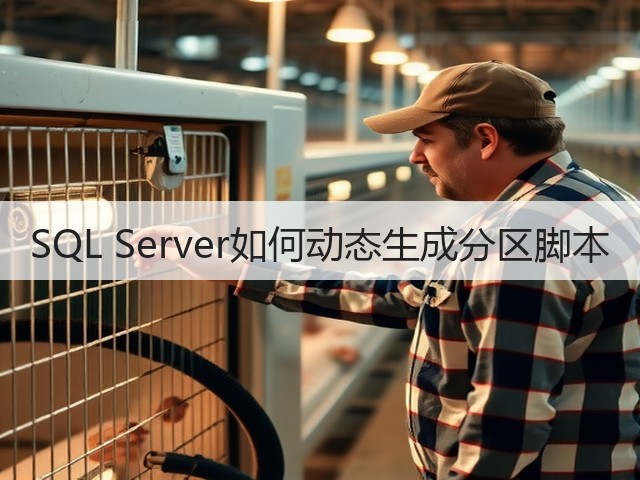 SQL Server如何动态生成分区脚本(图2)