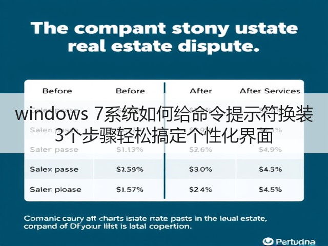 windows 7系统如何给命令提示符换装 3个步骤轻松搞定个性化界面(图3)