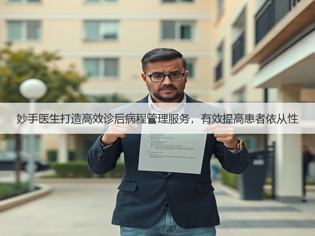 妙手医生打造高效诊后病程管理服务,有效提高患者依从性(图3) 妙手医生打造高效诊后病程管理服务,有效提高患者依从性(图3)