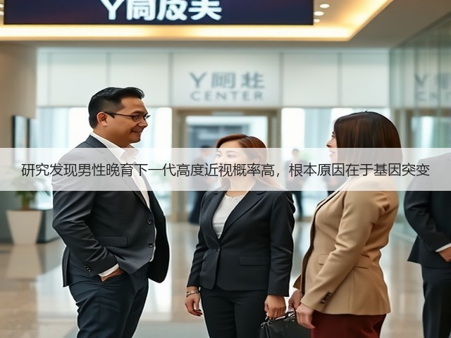 研究发现男性晚育下一代高度近视概率高,根本原因在于基因突变(图2) 研究发现男性晚育下一代高度近视概率高,根本原因在于基因突变(图2)