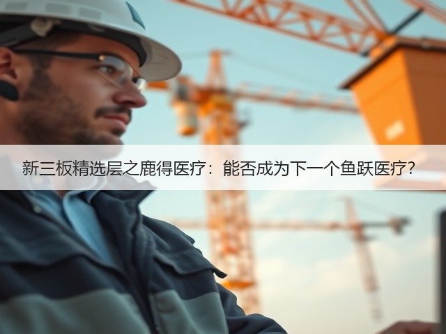 新三板精选层之鹿得医疗:能否成为下一个鱼跃医疗?(图1) 新三板精选层之鹿得医疗:能否成为下一个鱼跃医疗?(图1)