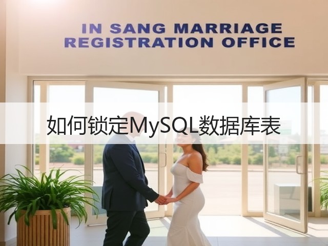 如何锁定MySQL数据库表(图1) 如何锁定MySQL数据库表(图1)