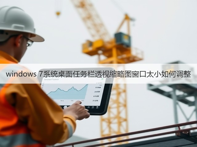 windows 7系统桌面任务栏透视缩略图窗口太小如何调整(图2) windows 7系统桌面任务栏透视缩略图窗口太小如何调整(图2)