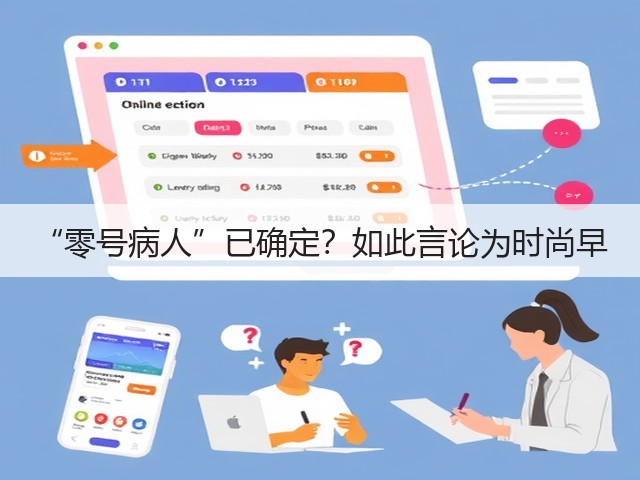 “零号病人”已确定?如此言论为时尚早(图1) “零号病人”已确定?如此言论为时尚早(图1)