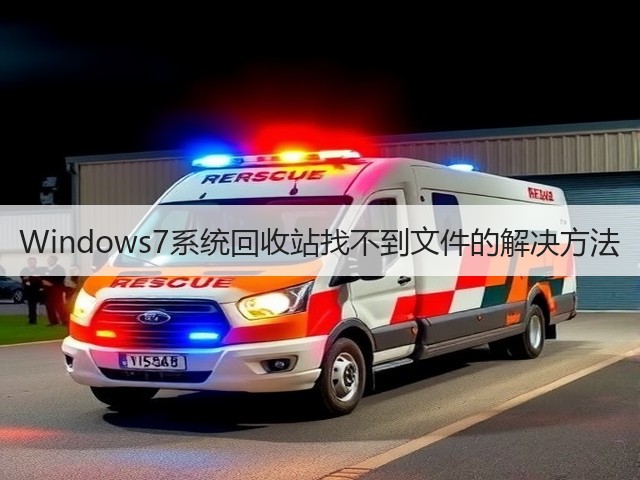 Windows7系统回收站找不到文件的解决方法(图1)