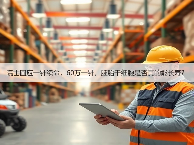 院士回应一针续命,60万一针,胚胎干细胞是否真的能长寿?(图2) 院士回应一针续命,60万一针,胚胎干细胞是否真的能长寿?(图2)