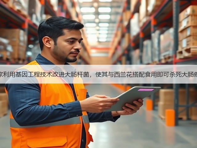 科学家利用基因工程技术改进大肠杆菌,使其与西兰花搭配食用即可杀死大肠癌细胞(图1) 科学家利用基因工程技术改进大肠杆菌,使其与西兰花搭配食用即可杀死大肠癌细胞(图1)